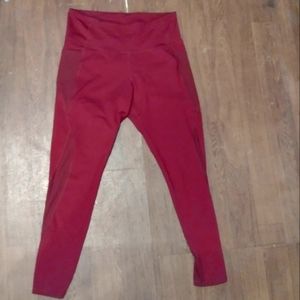 Old navy active leggings w/ mesh sz xl